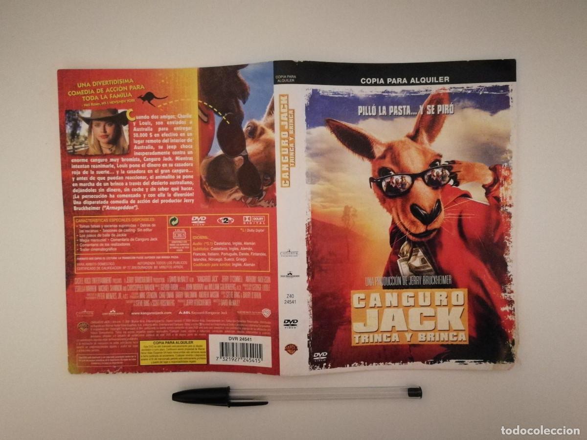 Cinema: CARATULA ORIGINAL -A4- CANGURO JACK - BRINCA Y TRINCA