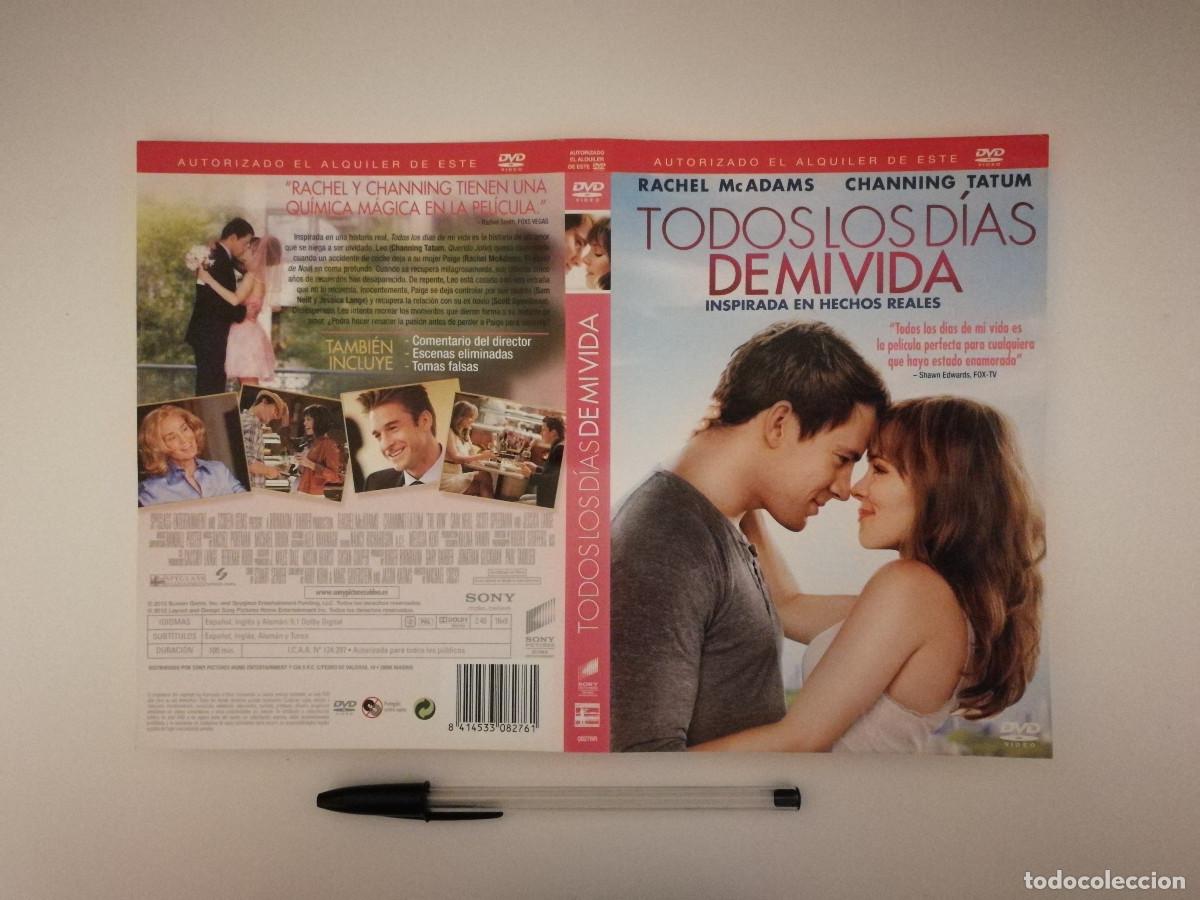 Cinema: CARATULA ORIGINAL -A4- TODOS LOS DIAS DE MI VIDA- RACHEL MCADAMS