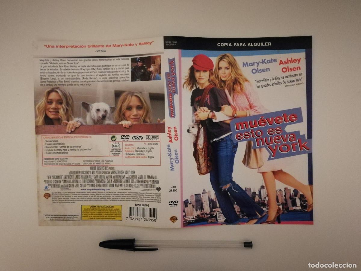 Kino: CARATULA ORIGINAL -A4- MUEVETE ESTO ES NUEVA YORK - Mary-Kate Olsen