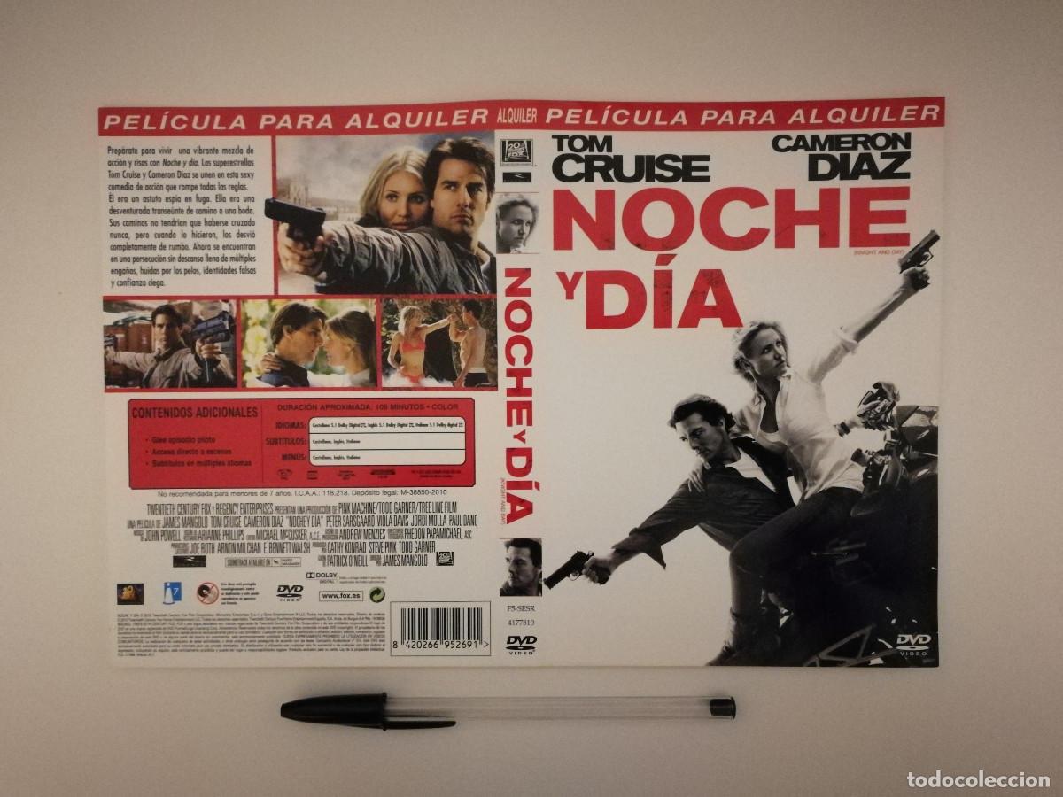 Kino: CARATULA ORIGINAL -A4- NOCHE Y DIA - TOM CRUISE - CAMERON DIAZ