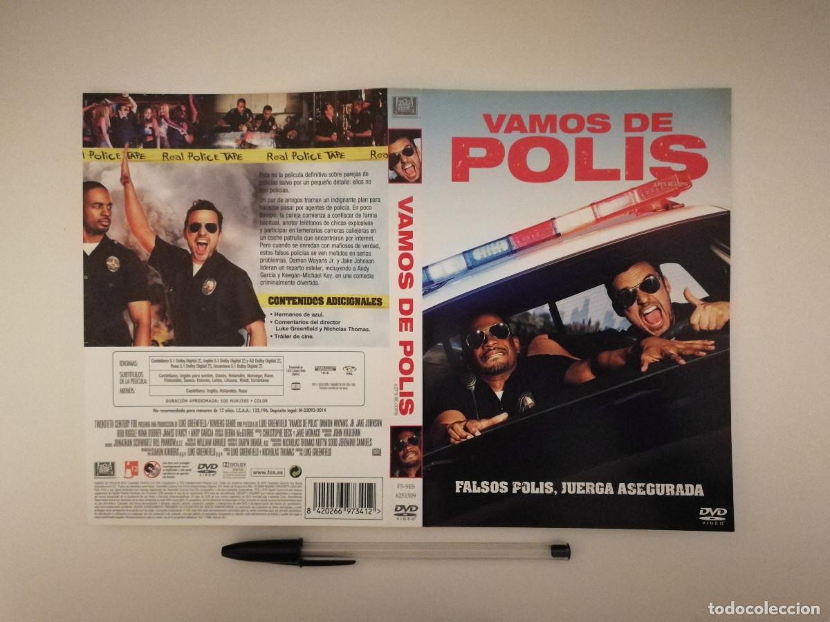 Kino: CARATULA ORIGINAL -A4- VAMOS DE POLIS - COMEDIA