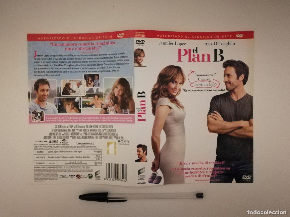 Kino: CARATULA ORIGINAL -A4- EL PLAN B - JENNIFER LOPEZ