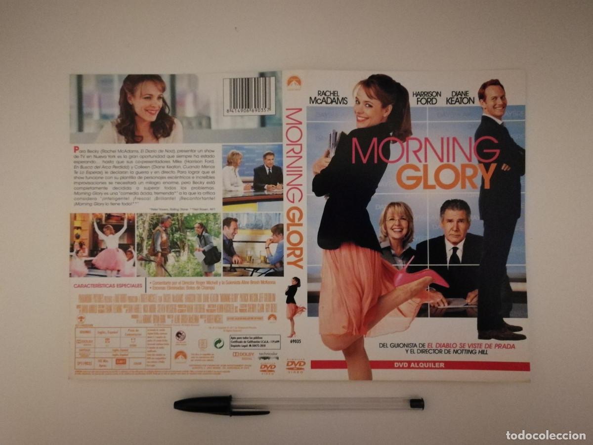 Kino: CARATULA ORIGINAL -A4- MORNING GLORY - RACHEL MCADAMS