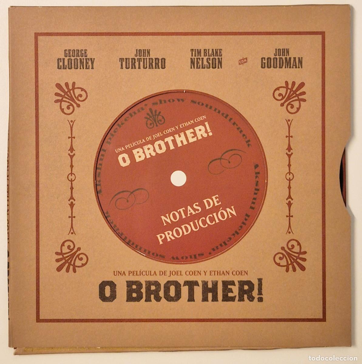 Cinema: O Brother! - Joel Coen (2000) Dossier promocional de producci&oacute;n. Art&iacute;culo original