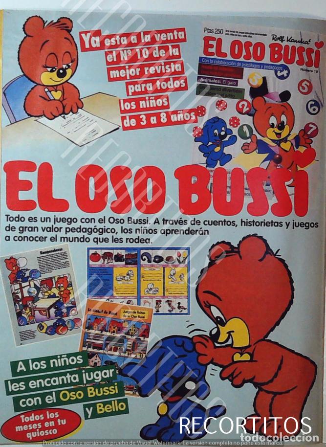 Cinema: EL OSO BUSSI PUBLICIDAD