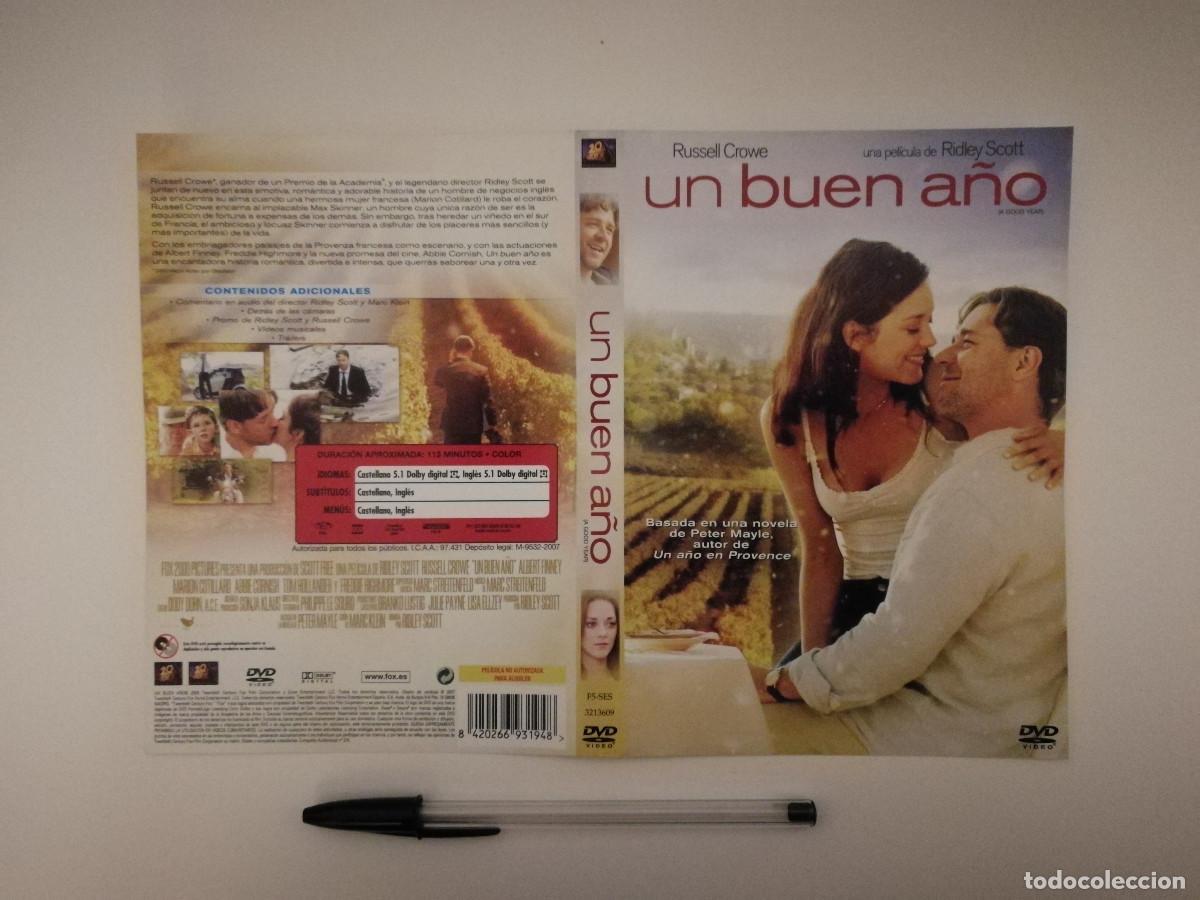Cinema: CARATULA ORIGINAL -A4- UN BUEN A&Ntilde;O - RUSSELL CROWE