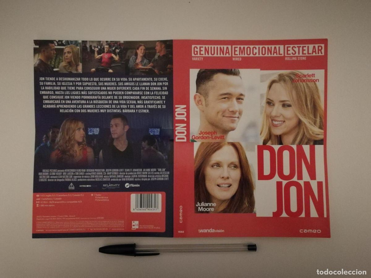 Cinema: CARATULA ORIGINAL -A4- DON JUAN - Scarlett Johansson