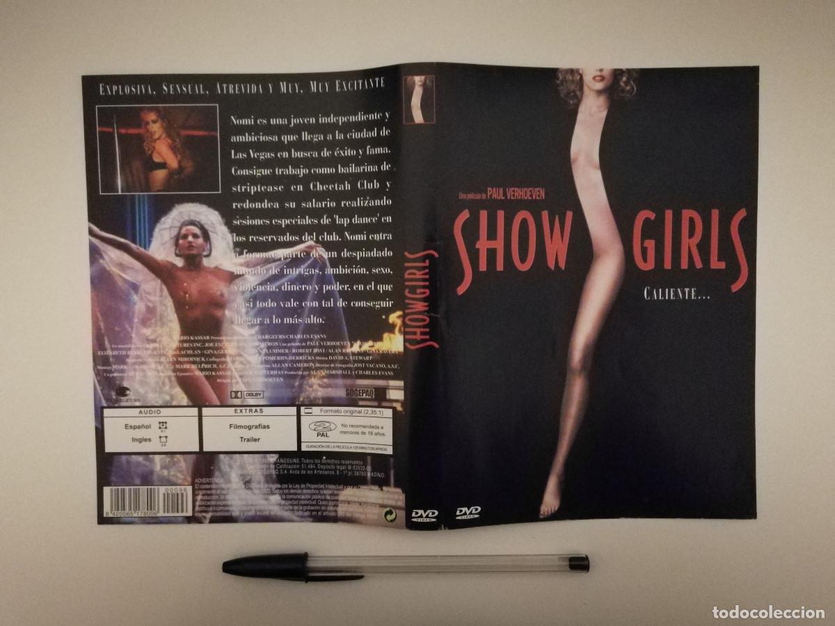 Cine: CARATULA ORIGINAL -A4- SHOW GIRLS - PAUL VERHOEVEN