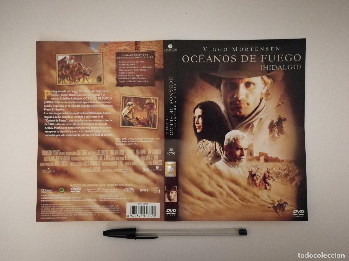 Cinema: CARATULA ORIGINAL -A4- OCEANOS DE FUEGO - Viggo Mortensen