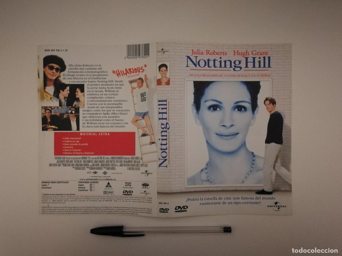 Cinema: CARATULA ORIGINAL -A4- NOTTING HILL - JULIA ROBERTS