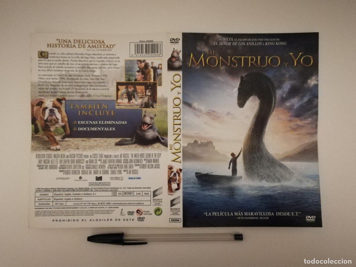 Cinema: CARATULA ORIGINAL -A4- MI MONSTRUO Y YO - Jay Russell