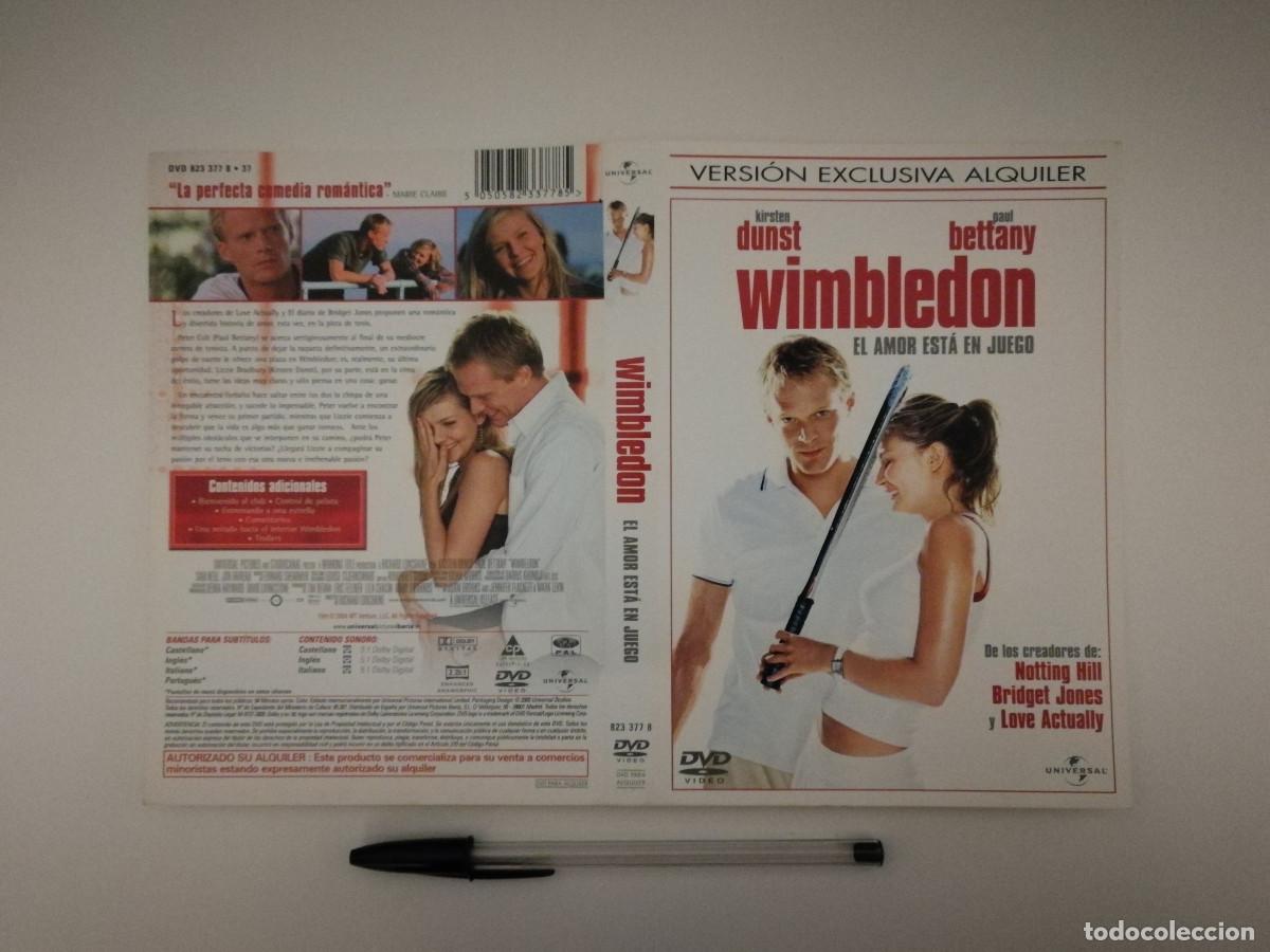 Kino: CARATULA ORIGINAL -A4- WIMBLEDON - KIRSTEN DUNST