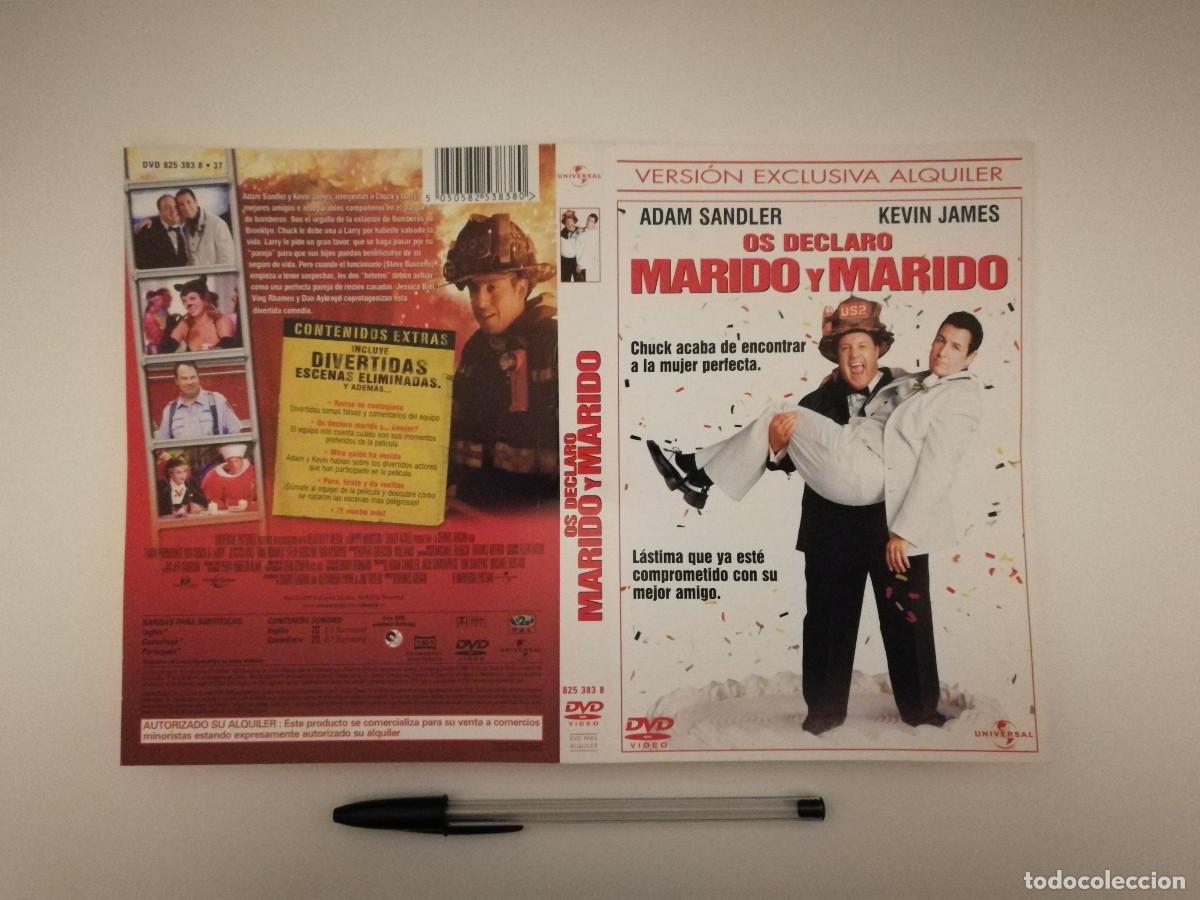 Cinema: CARATULA ORIGINAL -A4- OS DECLARO MARIDO Y MARIDO - BEN STILLER
