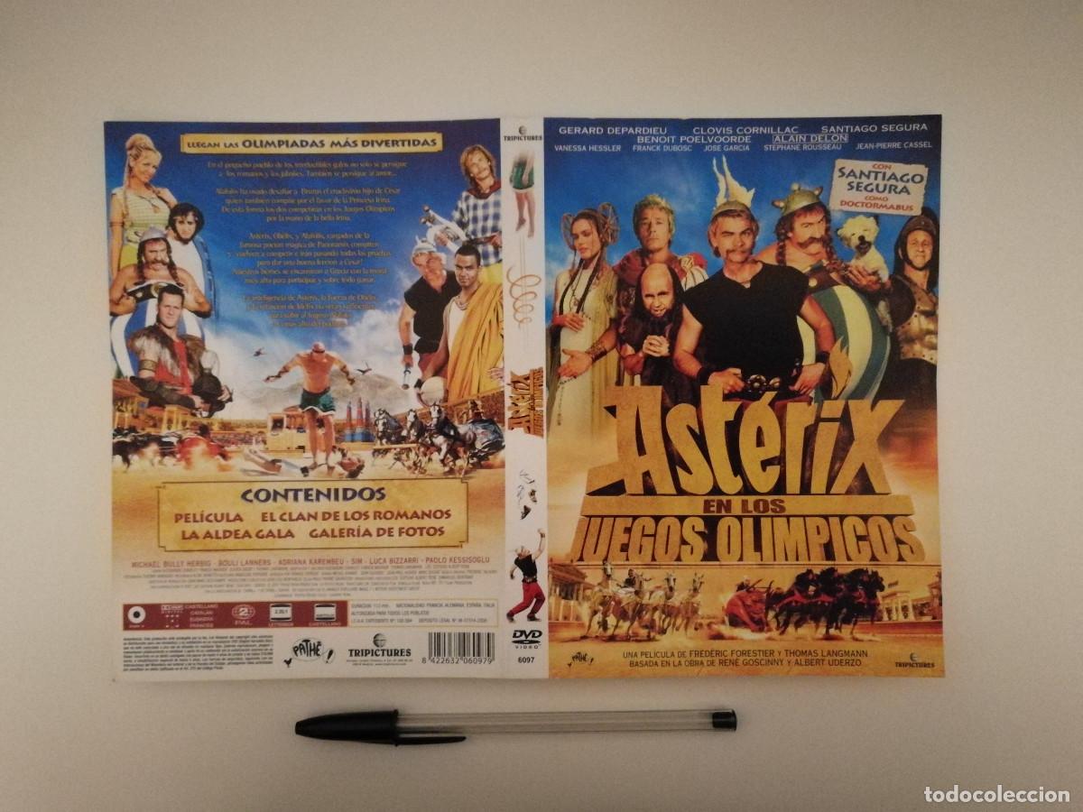 Cinema: CARATULA ORIGINAL -A4- ASTRIX EN LOS JUEGOS OLIMPICOS