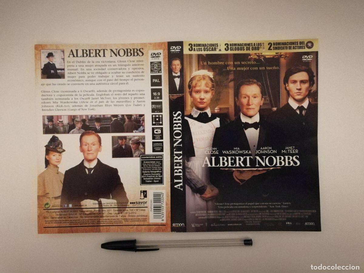 Cinema: CARATULA ORIGINAL -A4- ALBERT NOBBS - GLENN CLOSE