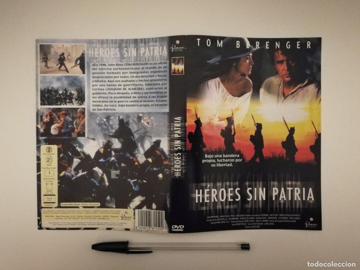 Cinema: CARATULA ORIGINAL -A4- HEROES SIN PATRIA - TOM BERENGER