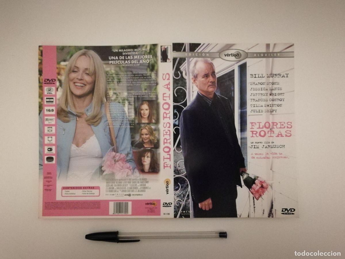 Cinema: CARATULA ORIGINAL -A4- FLORES ROTAS - SHARON STONE