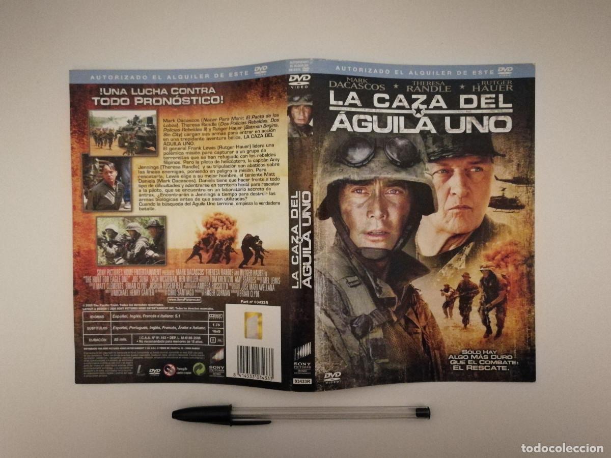 Cinema: CARATULA ORIGINAL -A4- LA CAZA DEL AGUILA UNO - CINE BELICO GUERRA - ROTGER HAUER