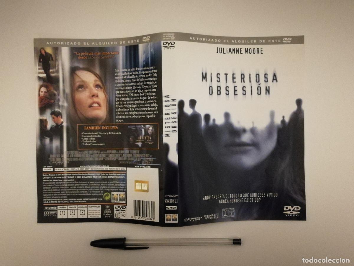 Cinema: CARATULA ORIGINAL -A4- MISTERIOSA OBSESION - JULIANNE MOORE