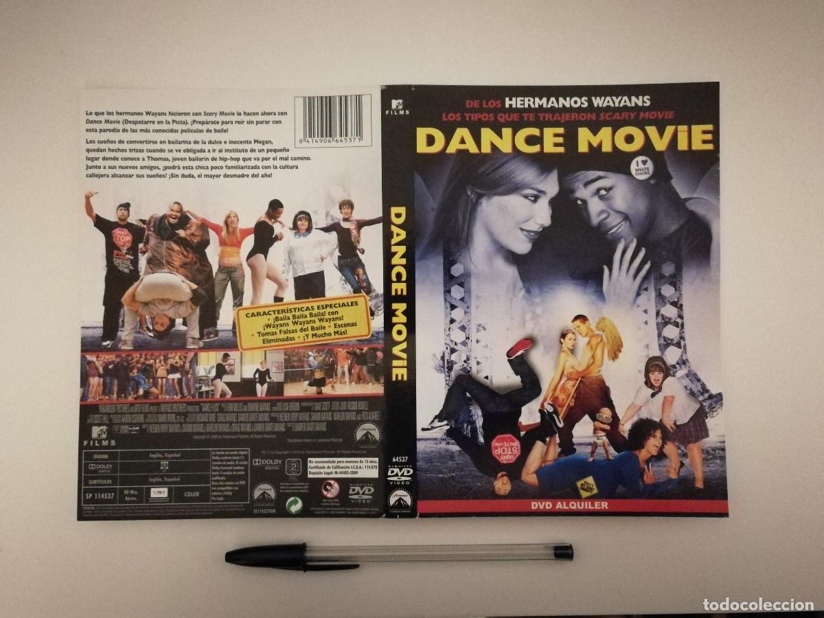 Cinema: CARATULA ORIGINAL -A4- DANCE MOVIE - HERMANOS WAYANS