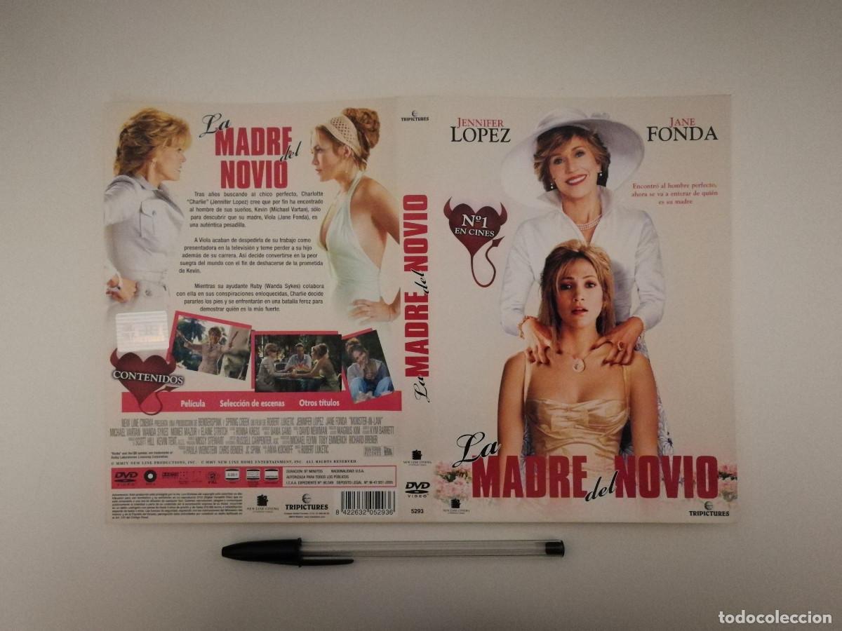 Cinema: CARATULA ORIGINAL -A4- LA MADRE DEL NOVIO - JANE FONDA - JENNIFER LOPEZ