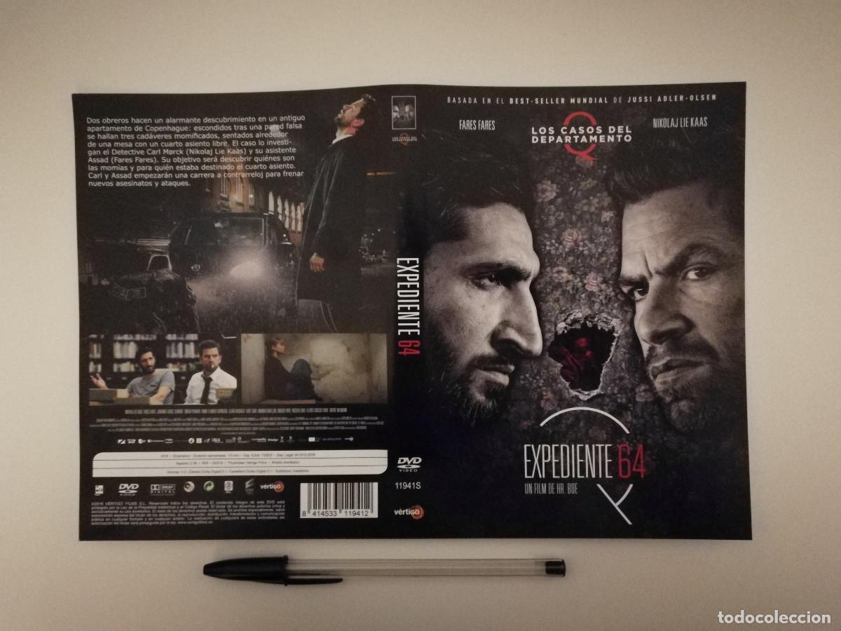 Cine: CARATULA ORIGINAL -A4- EXPEDIENTE 64