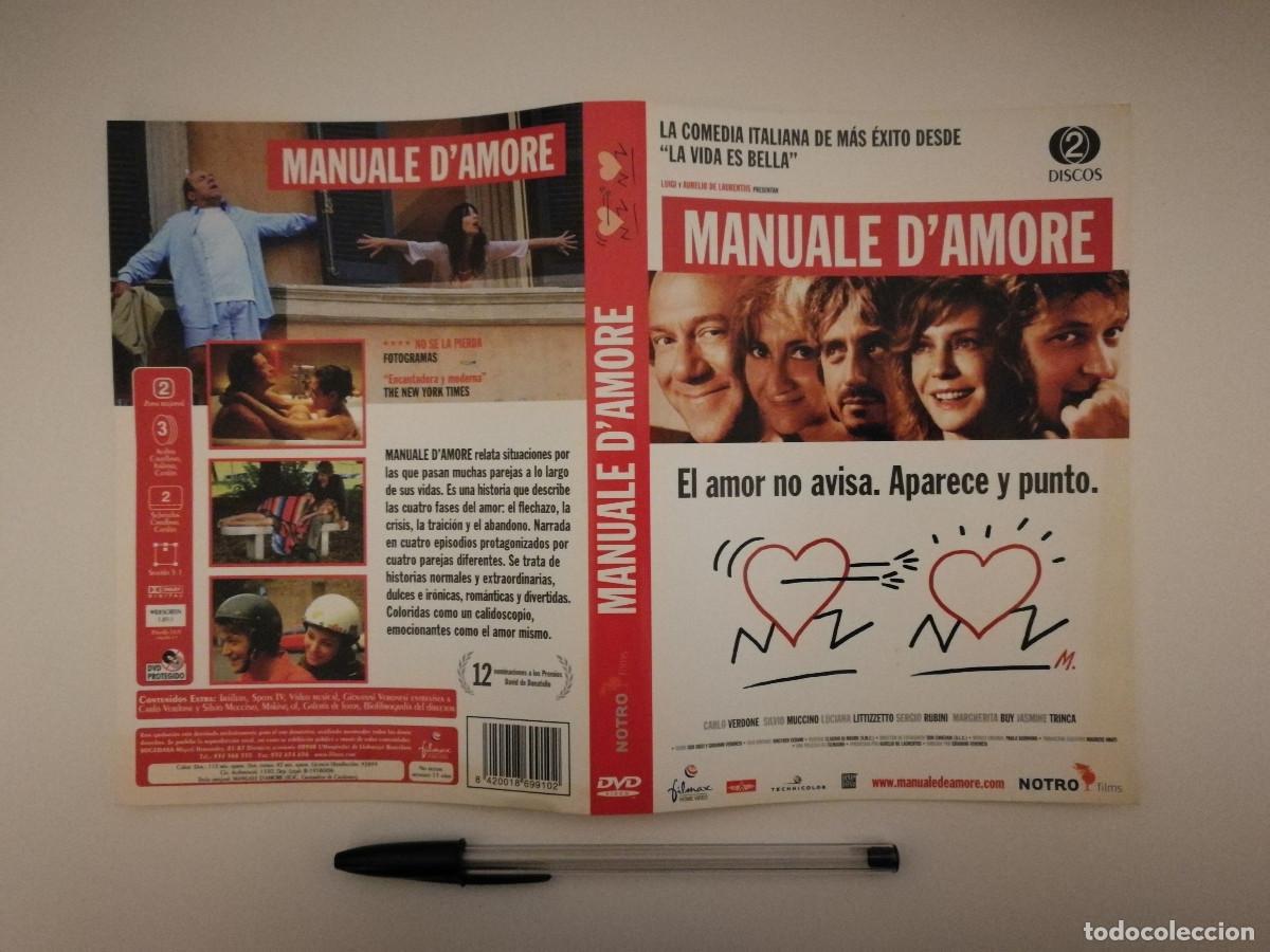 Cine: CARATULA ORIGINAL -A4- Manuale d'amore - Giovanni Veronesi