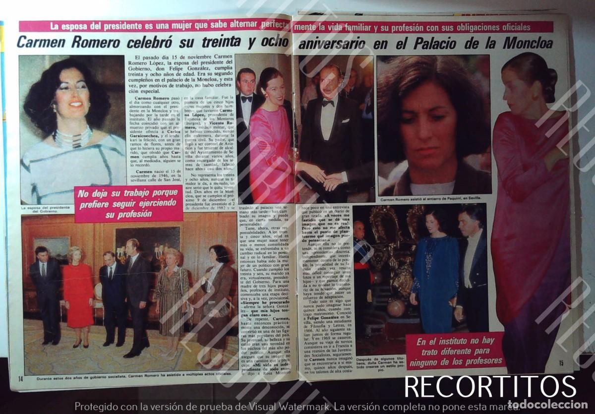 Cin&eacute;ma: CARMEN ROMERO LA MUJER DE FELIPE GONZALEZ