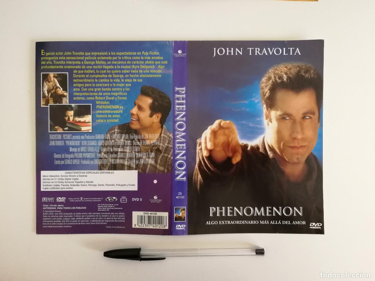 Cinema: CARATULA ORIGINAL -A4- PHENOMENON - JOHN TRAVOLTA