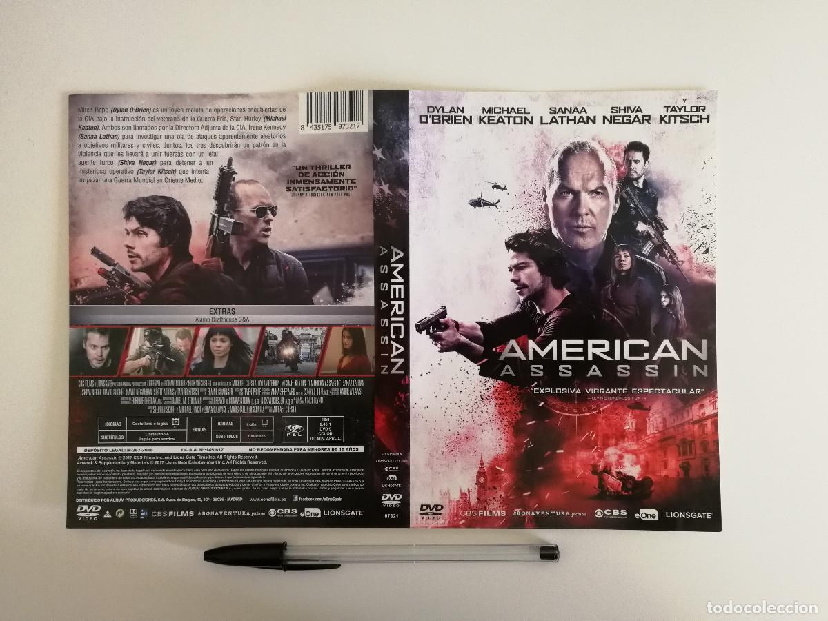 Cinema: CARATULA ORIGINAL -A4- AMERICAN ASSASSIN - MICHAEL KEATON