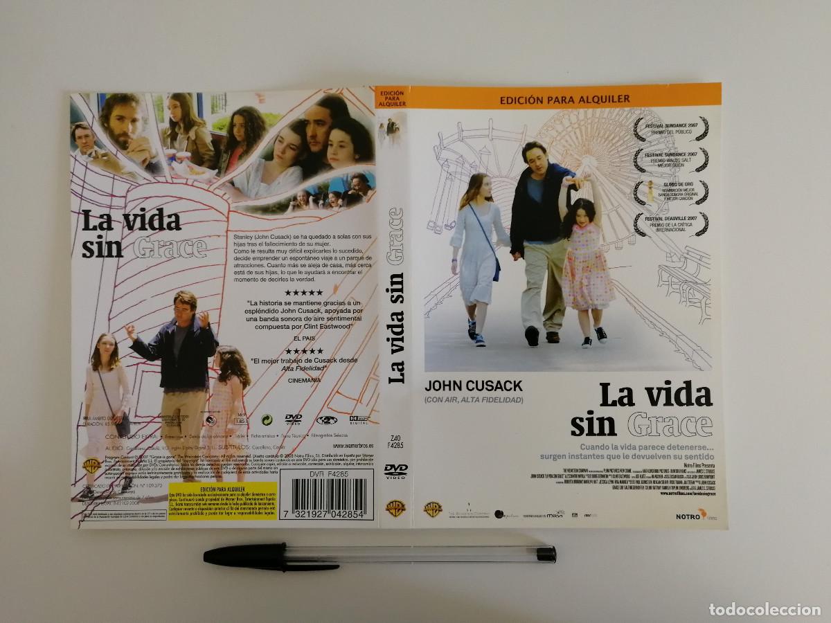 Cinema: CARATULA ORIGINAL -A4- LA VIDA SIN GRACE - JOHN CUSACK