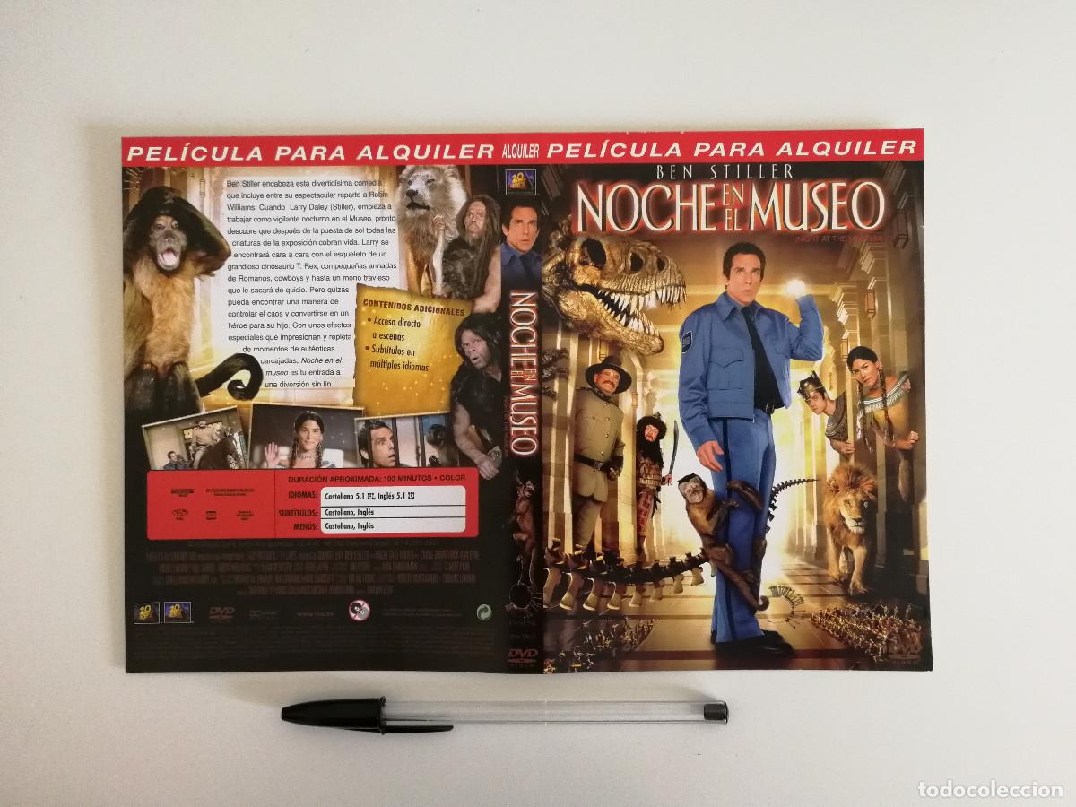 Cinema: CARATULA ORIGINAL -A4- NOCHE DE MIEDO - BEN STILLER