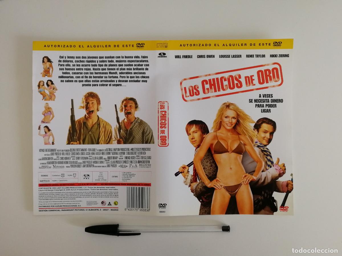 Cinema: CARATULA ORIGINAL -A4- LOS CHICOS DE ORO - Nikki Schieler Ziering