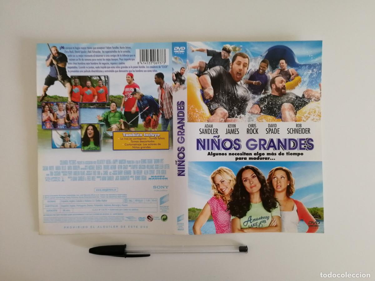 Cinema: CARATULA ORIGINAL -A4- NI&Ntilde;OS GRANDES - ADAM SANDLER
