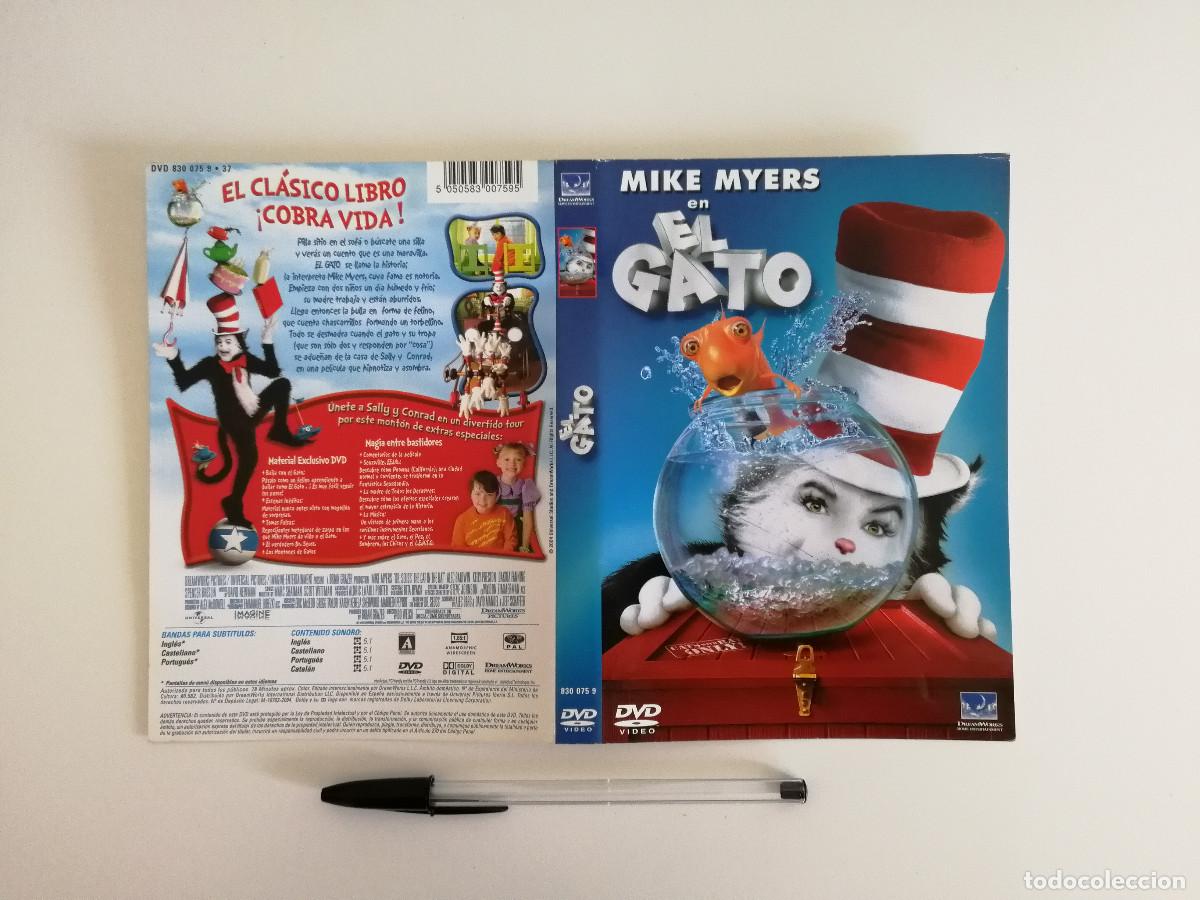 Cinema: CARATULA ORIGINAL -A4- EL GATO - MIKE MYERS