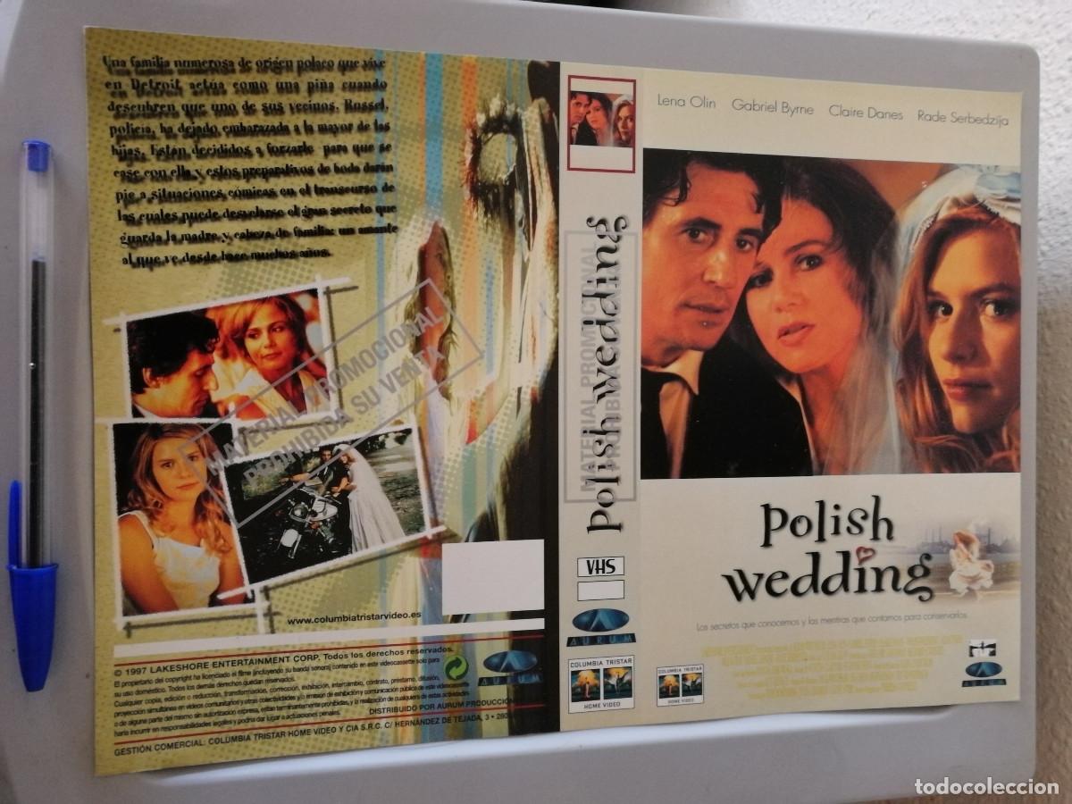 Cinema: CARATULA ORIGINAL -A4- POLISH WEDDING - CLAIRE DANES