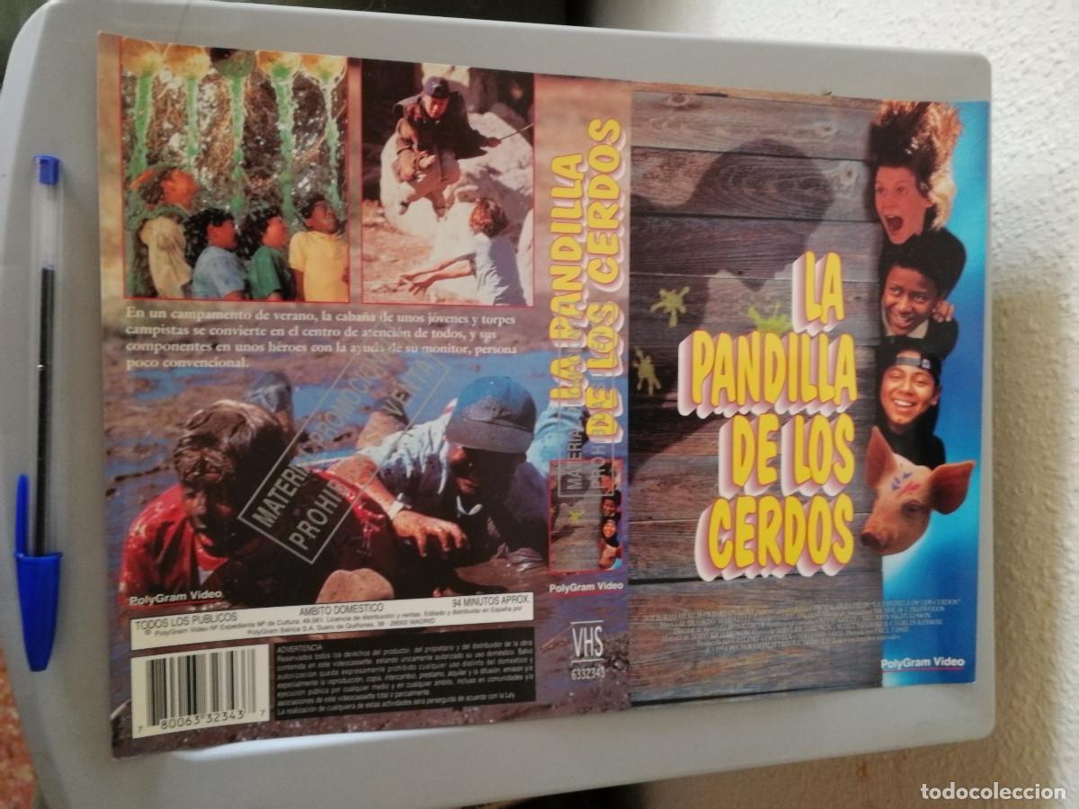 Cinema: CARATULA ORIGINAL -A4- LA PANDILLA DE LOS CERDOS