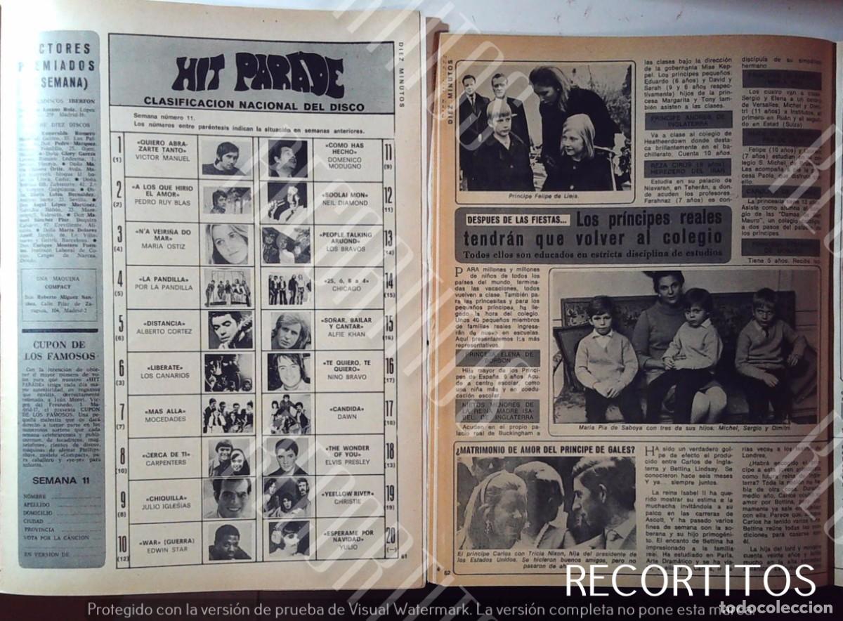 Cinema: DOMENINCO MODUGNO LOS BRAVOS NEIL DIAMOND LOS CANARIOS ALBERTO CORTEZ ELVIS PRESLEY