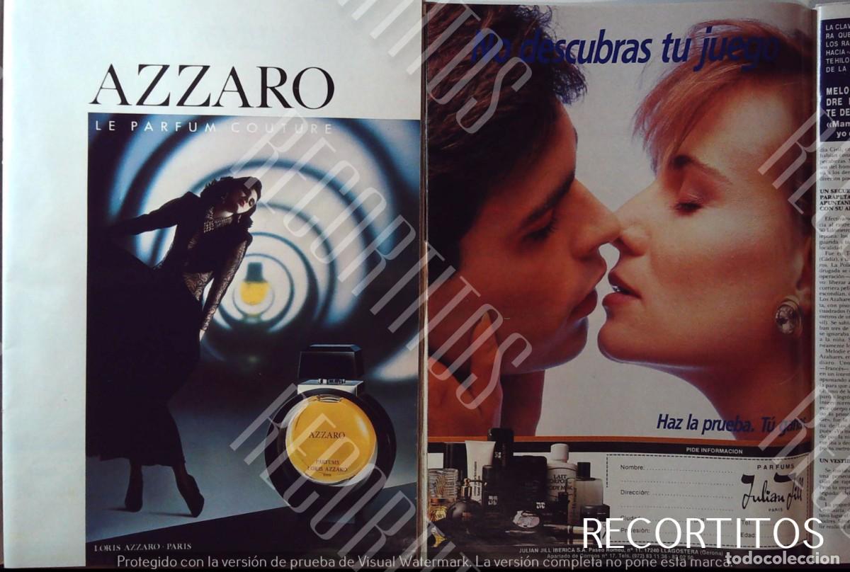 Cinema: AZZARO JULIAN JILL PERFUMES ANUNCIO PUBLICIDAD