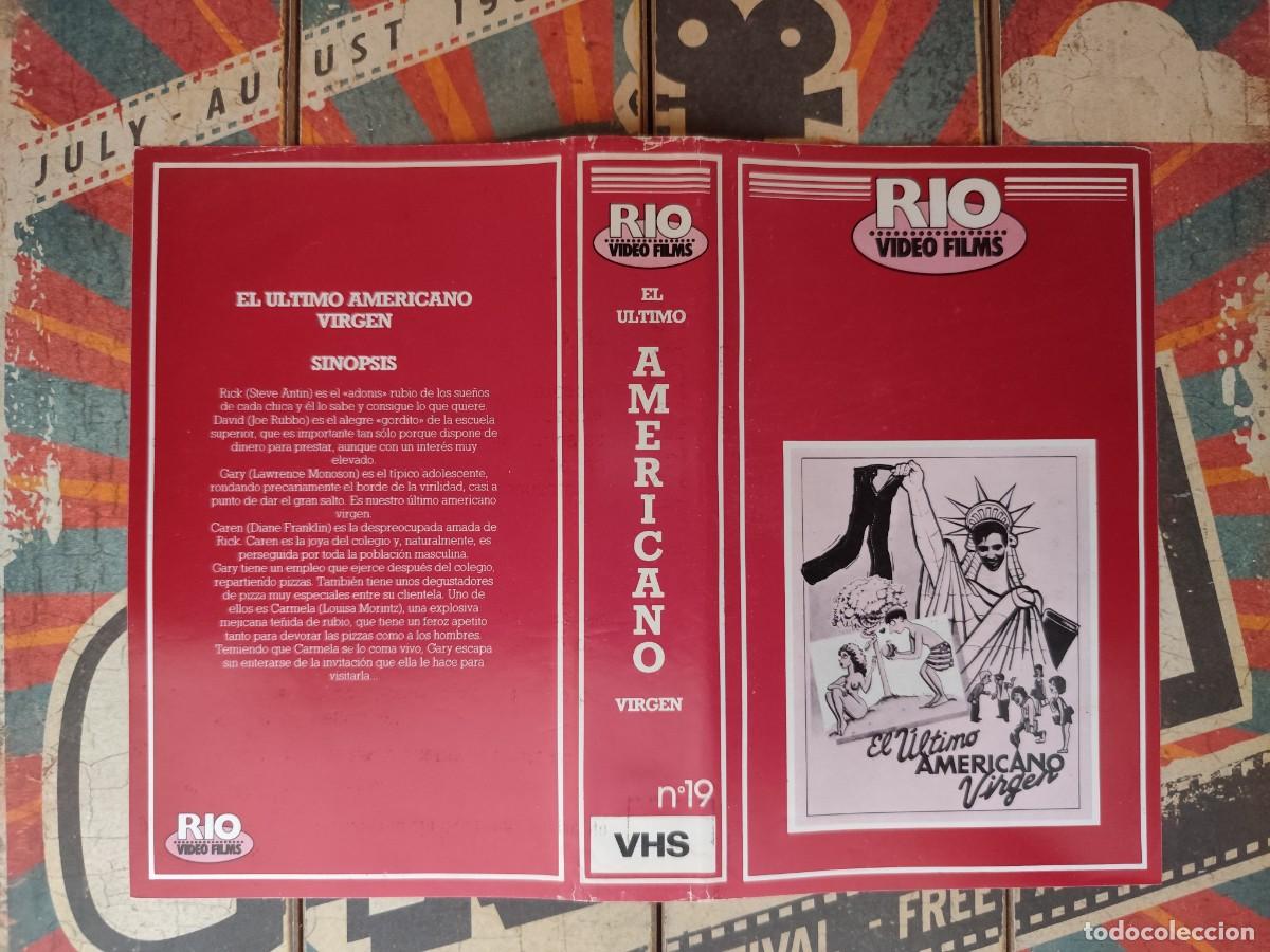 Cinema: Car&aacute;tula VHS El ultimo americano virgen