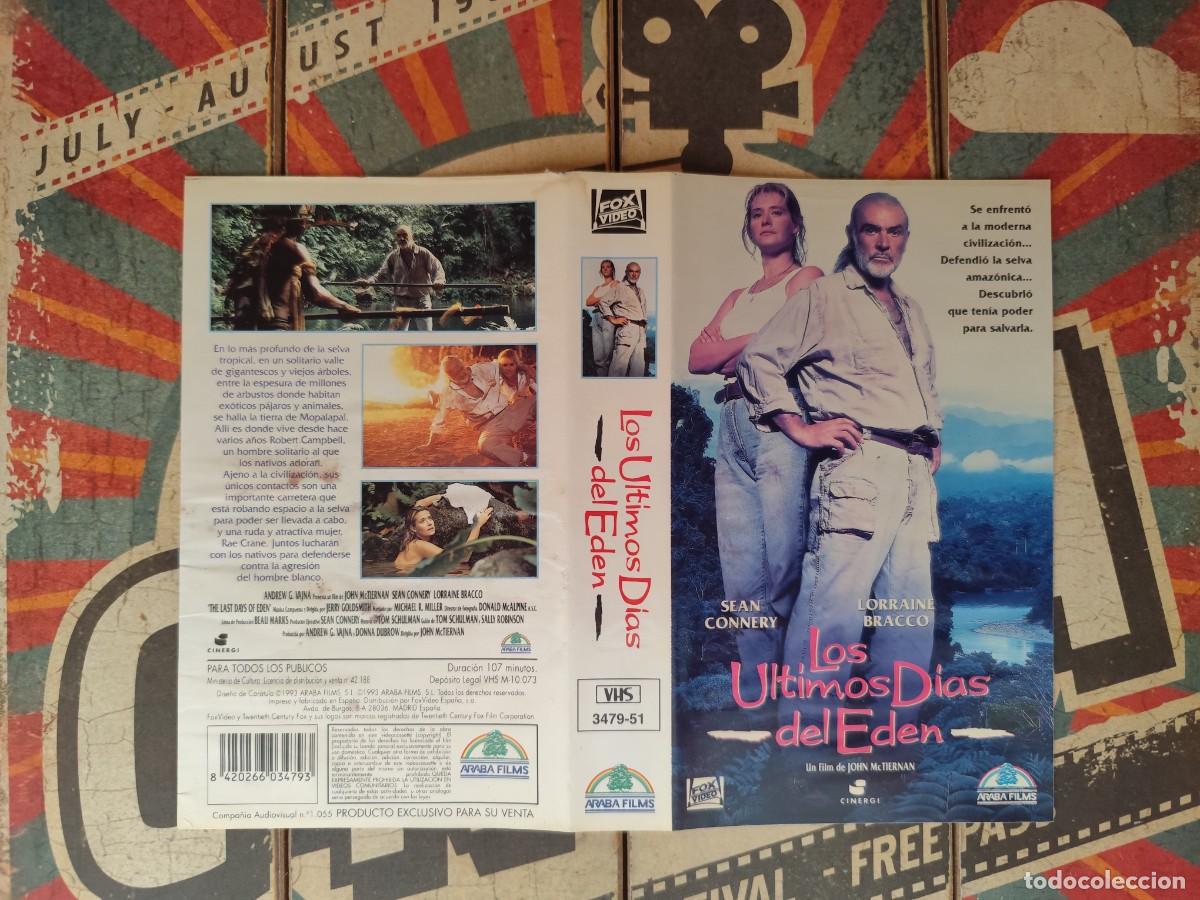 Cinema: Car&aacute;tula VHS Los ultimos d&iacute;as del Eden