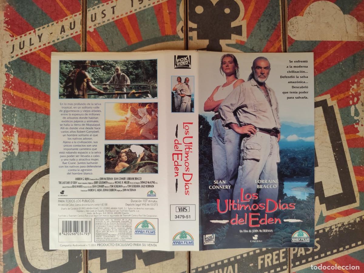 Cinema: Car&aacute;tula VHS Los ultimos d&iacute;as del Eden