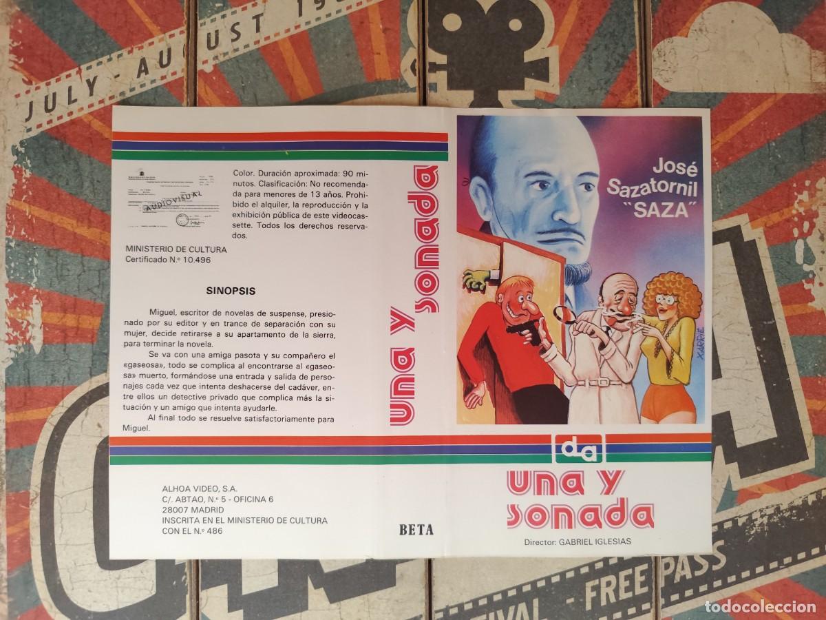Cine: Car&aacute;tula Beta Una y sonada - Foto 1