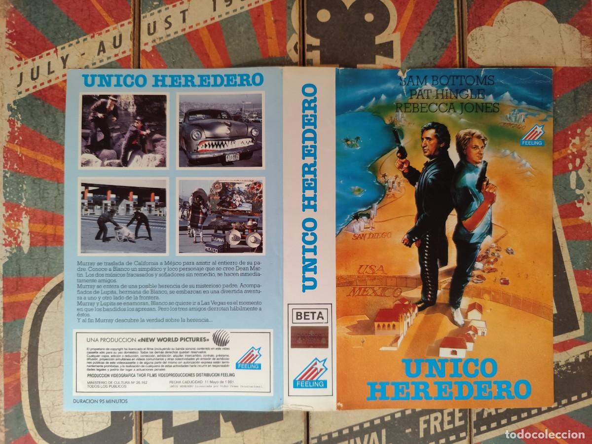 Cine: Car&aacute;tula Beta Unico heredero - Foto 1