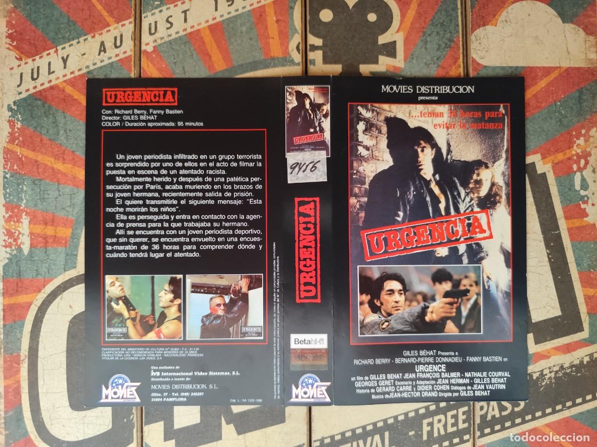 Cine: Car&aacute;tula Beta Urgencias - Foto 1