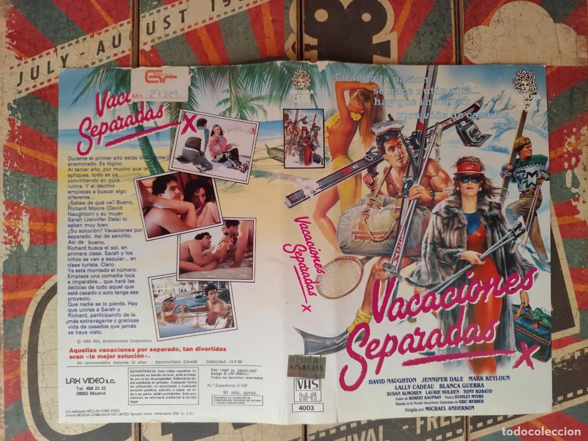 Cinema: Car&aacute;tula VHS Vacaciones separadas