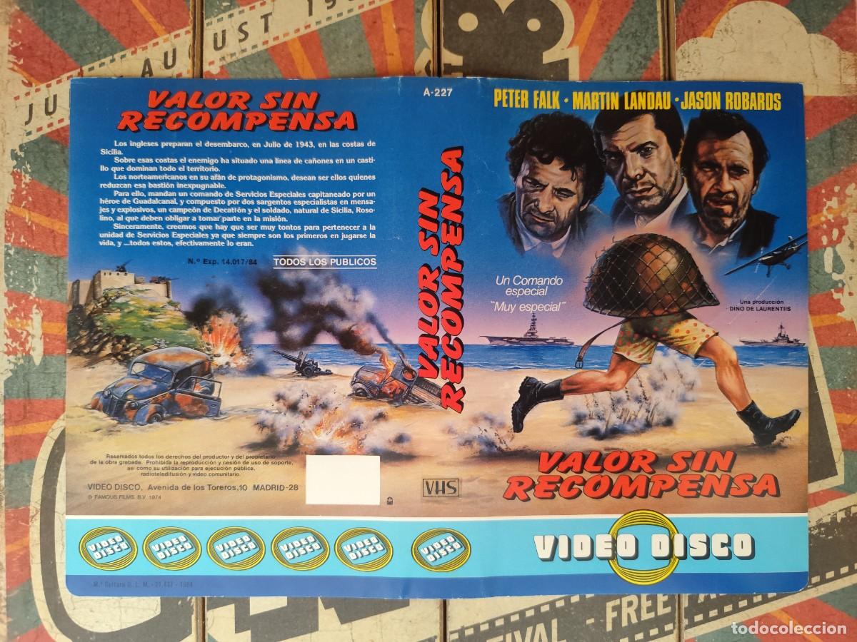Cinema: Car&aacute;tula VHS Valor sin recompensa
