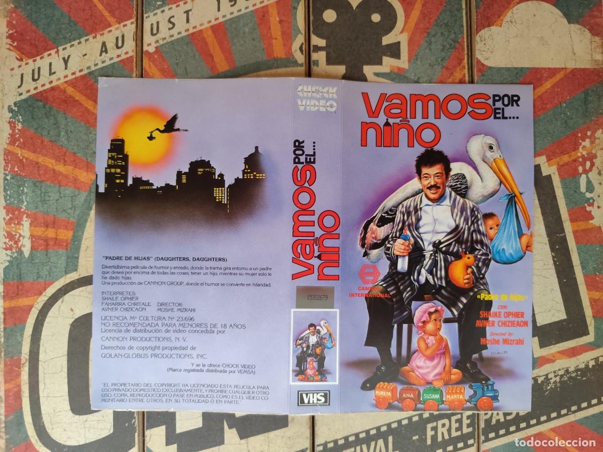 Cinema: Car&aacute;tula VHS Vamos por el... ni&ntilde;o