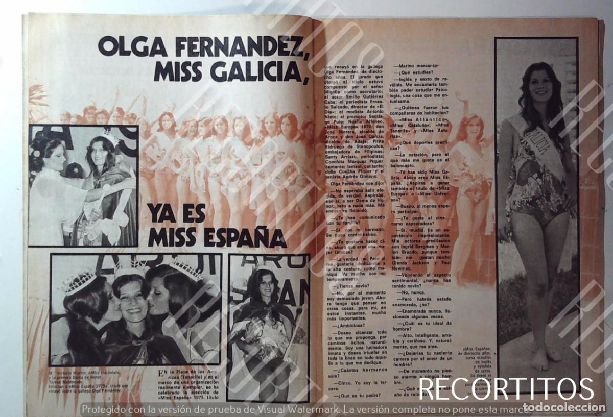 Cinema: OLGA FERNANDEZ MISS EPA&Ntilde;A 1975