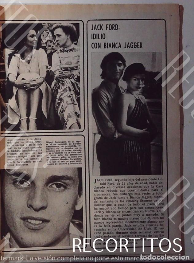 Cine: JACK FORD MIGUEL BOSE BIANCA JAGGER - Foto 1